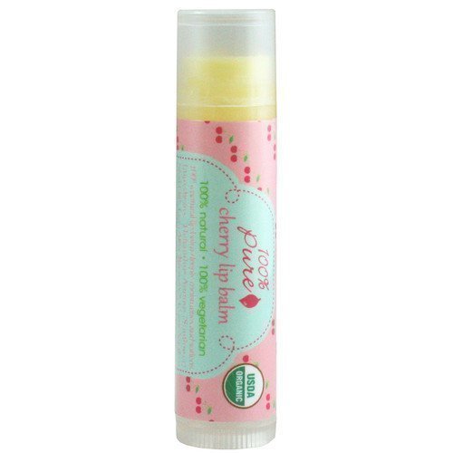 100% Pure Organic Cherry Lip Balm