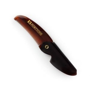 1541 London Folding Pocket Moustache & Beard Comb