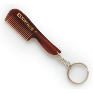 1541 London Pocket Moustache Comb With Keyring