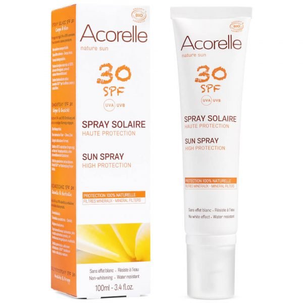Acorelle Organic Spf30 Sun Spray 100 Ml