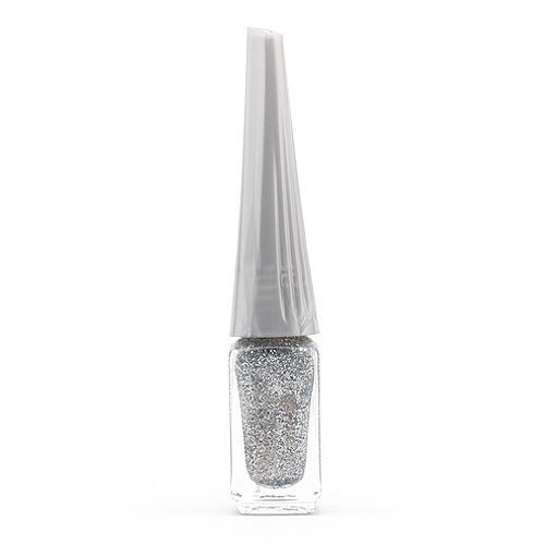 Aden Art Decor Nail Polish Silver Glitter