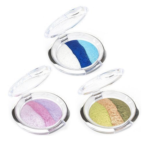 Aden Terracotta Trio Eyeshadow Wet & Dry 01