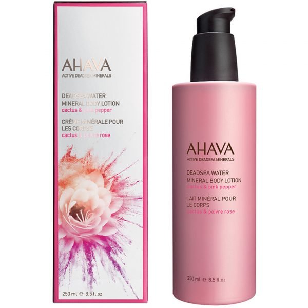 Ahava Mineral Body Lotion Cactus And Pink Pepper