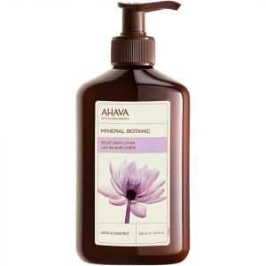 Ahava Mineral Botanic Body Lotion Lotus Flower And Chestnut