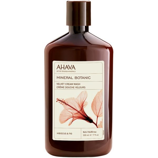 Ahava Mineral Botanic Velvet Cream Wash Hibiscus And Fig