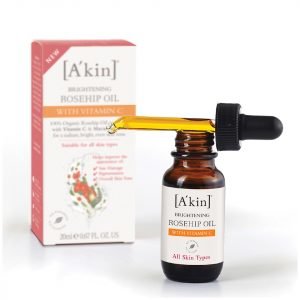A'kin Brightening Rosehip Oil With Vitamin C 20 Ml