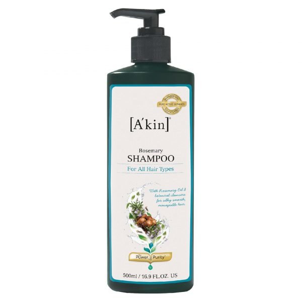 A'kin Rosemary Shampoo 500 Ml