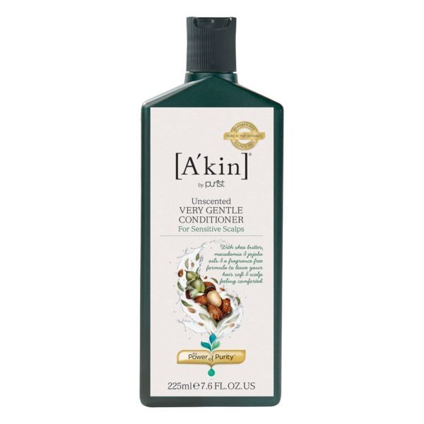 A'kin Unscented Very Gentle Conditioner 225 Ml