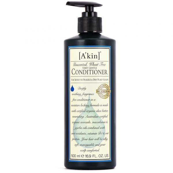 A'kin Unscented Very Gentle Conditioner 500 Ml