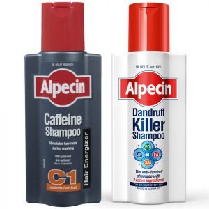 Alpecin Dandruff Killer And Caffeine Shampoo Duo