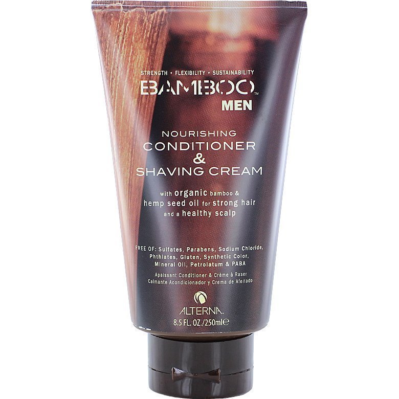 Alterna Bamboo Men Nourishing Conditioner & Shaving Cream 250ml