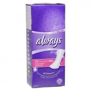 Always Long Plus Pikkuhousunsuoja 22 Kpl