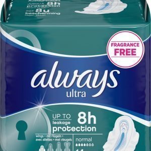 Always Ultra Normal Plus 14 Kpl Siivekkeellinen Side