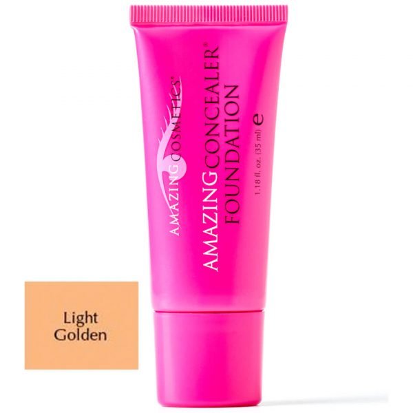 Amazing Cosmetics Amazingconcealer® Foundation 35 Ml Various Shades Light Golden