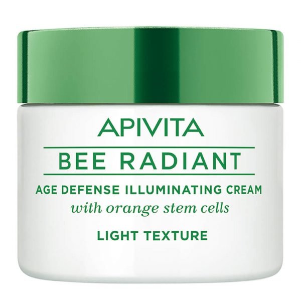 Apivita Bee Radiant Age Defense Illuminating Cream Light Texture 50 Ml