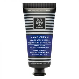 Apivita Hand Care Hand Cream For Dry Chapped Hands Hypericum & Beeswax 50 Ml