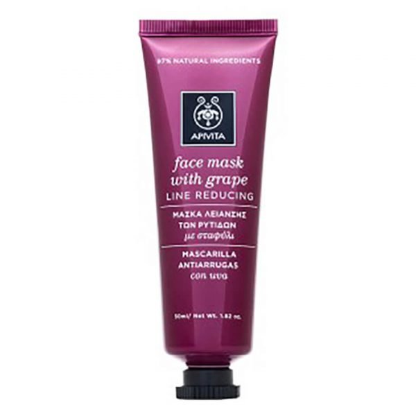 Apivita Line Reducing Face Mask Grape 50 Ml