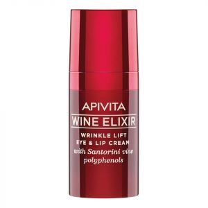 Apivita Wine Elixir Wrinkle Lift Eye & Lip Cream 15 Ml