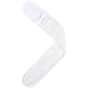 Aquis Lisse Luxe Headband White