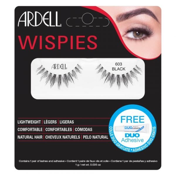 Ardell Wispies Cluster False Eyelashes 603 Black