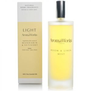 Aromaworks Light Range Room Mist Mandarin And Vetivert