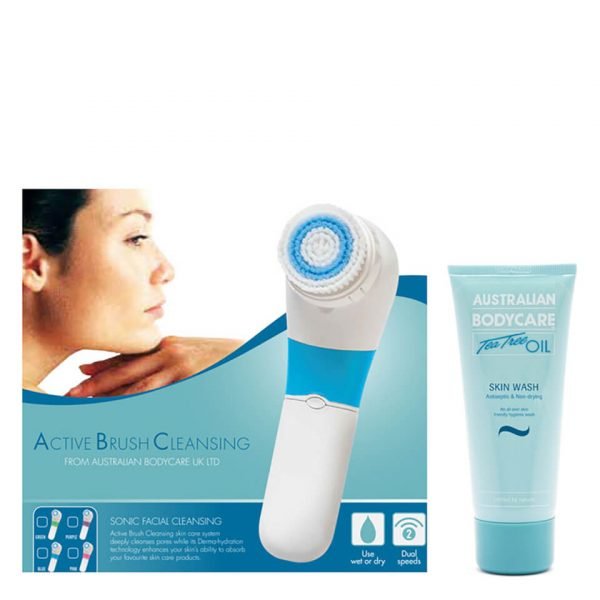 Australian Bodycare Active Cleansing Brush And Skin Wash 100 Ml