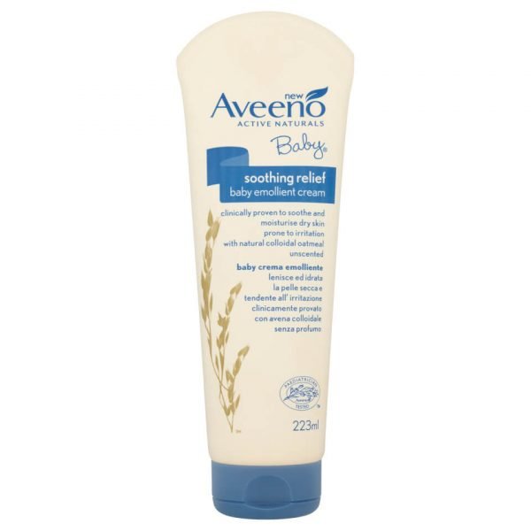 Aveeno Baby Soothing Relief Emollient Cream 223 Ml