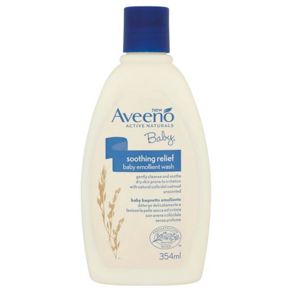 Aveeno Baby Soothing Relief Emollient Wash 354 Ml