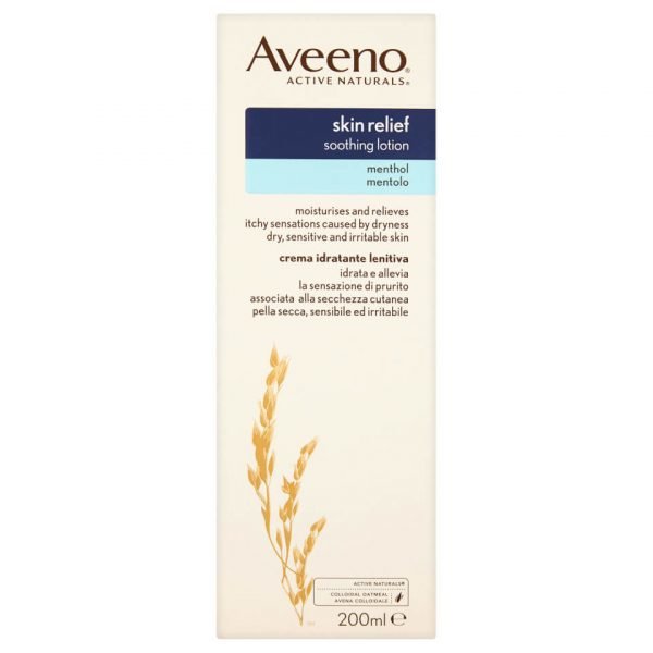 Aveeno Skin Relief Moisturising Lotion With Menthol 200 Ml