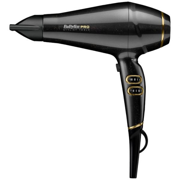 Babyliss Pro Keratin Lustre Hair Dryer Black Shimmer