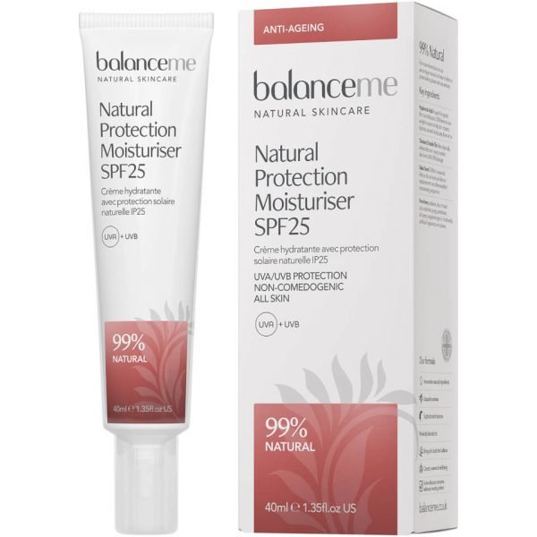 Balance Me Natural Protection Daily Moisturiser Spf 25 40 Ml