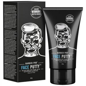 Barber Pro Face Putty Black Peel-Off Mask 90g Tube
