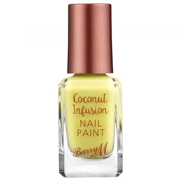 Barry M Cosmetics Coconut Infusion Nail Paint Various Shades Lemonade