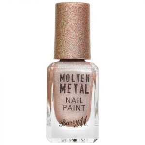 Barry M Cosmetics Molten Metal Nail Paint Holographic Moon