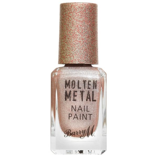 Barry M Cosmetics Molten Metal Nail Paint Holographic Moon