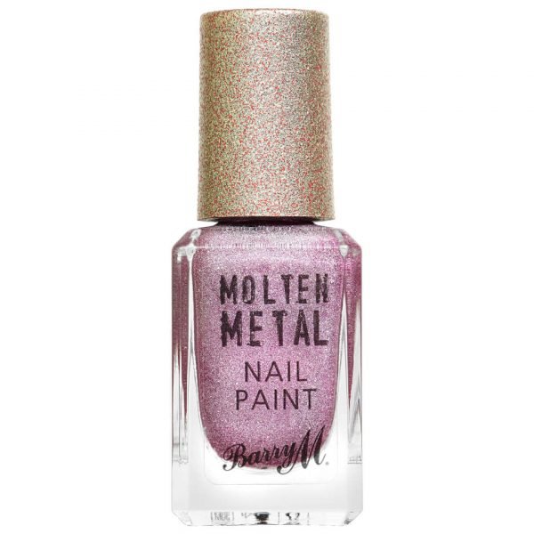 Barry M Cosmetics Molten Metal Nail Paint Holographic Rocket