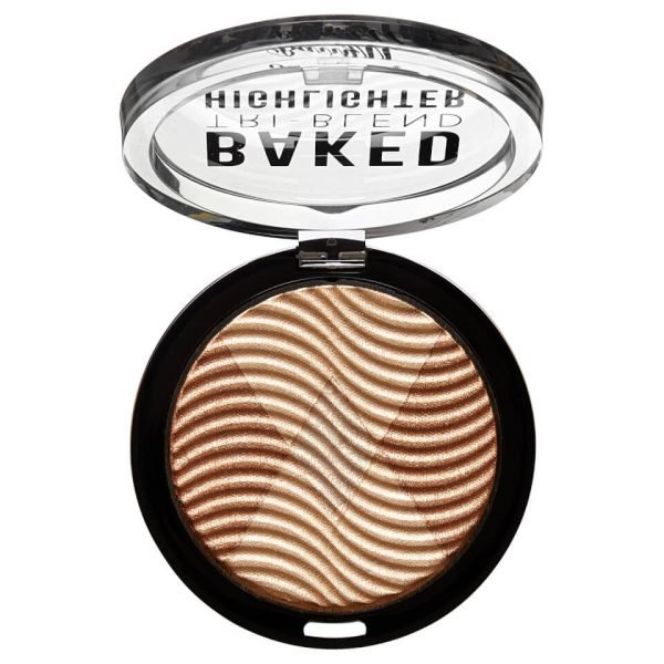 Barry M Cosmetics Tri-Blend Baked Highlighter Bronze Deco