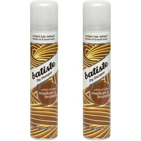 Batiste Dry Shampoo Medium & Brunette Duo 2 x Dry Shampoo 200ml