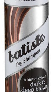 Batiste Kuivashampoo Deep & Dark Brown 200 ml + 50 ml XXL matkakoko