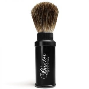 Baxter Of California Pure Badger Hair Travel Aluminium Shave Brush