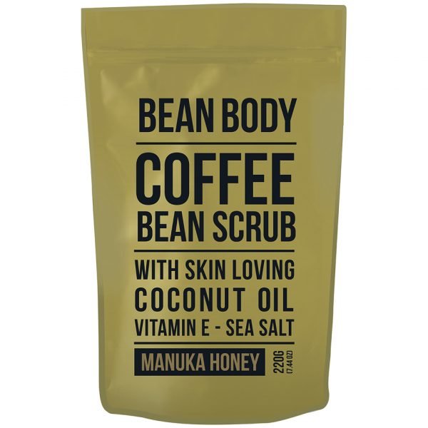 Bean Body Coffee Bean Scrub 220g Manuka Honey