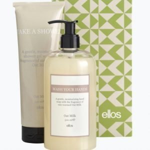 Beauty By Ellos Oat Milk Lahjapakkaus Hand Soap 500 Ml & Shower Gel 250 Ml