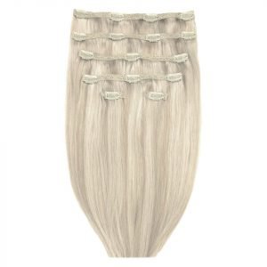 Beauty Works Double Hair Set 18 Inch Clip-In Hair Extensions #613 / 18a Iced Blonde