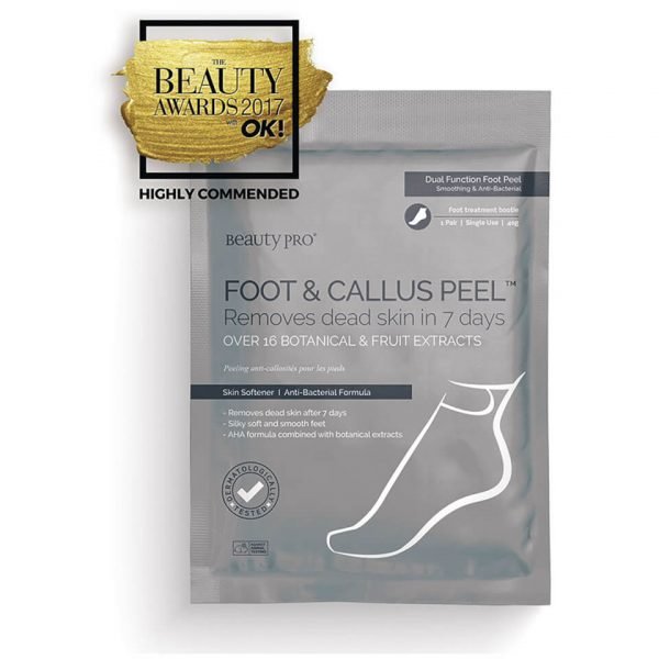 Beautypro Foot And Callus Peel With Over 17 Botanical And Fruit Extracts 1 Pair