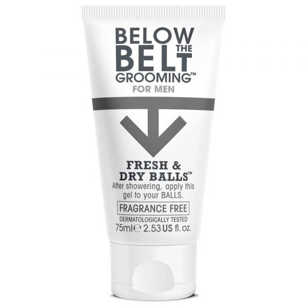 Below The Belt Fresh & Dry Balls 75 Ml Fragrance Free