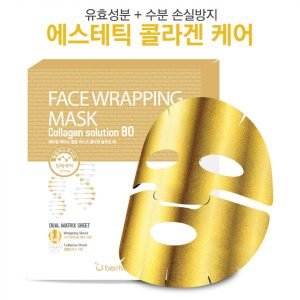 Berrisom Face Wrapping Mask Collagen Solution 80 27 Ml