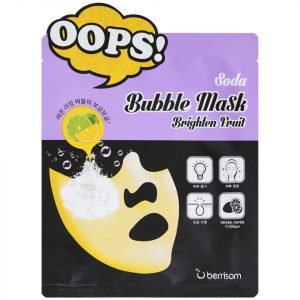 Berrisom Soda Bubble Mask Brighten Fruit 18 Ml