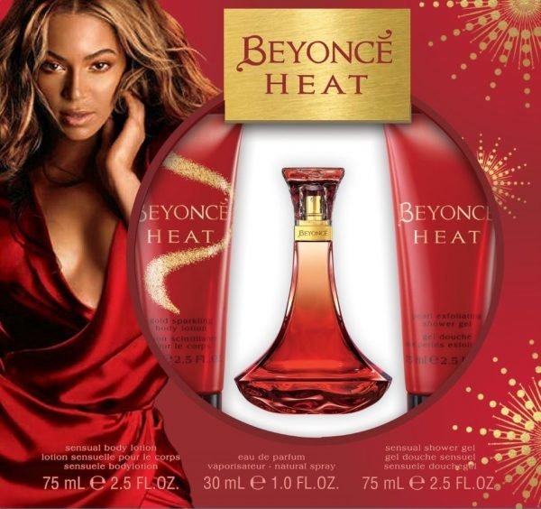 Beyonce Heat Kisses Edp 30 Ml + Sgi 75 Ml + Vartalovoide 75 Ml Lahjapakkaus Naiselle