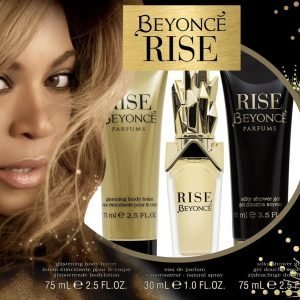 Beyonce Rise 30 Ml Edp + Sg 75 Ml + Vartalovoide 75 Ml Lahjapakkaus Naiselle