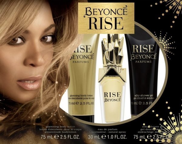 Beyonce Rise 30 Ml Edp + Sg 75 Ml + Vartalovoide 75 Ml Lahjapakkaus Naiselle